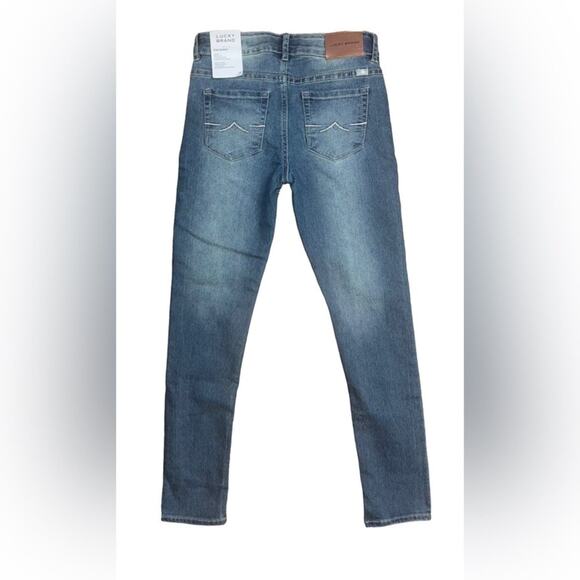 Lucky Brand Zoe Skinny Stretch Jeans Girls Size 12 New Basic Simple Girly Kids - Picture 5 of 9